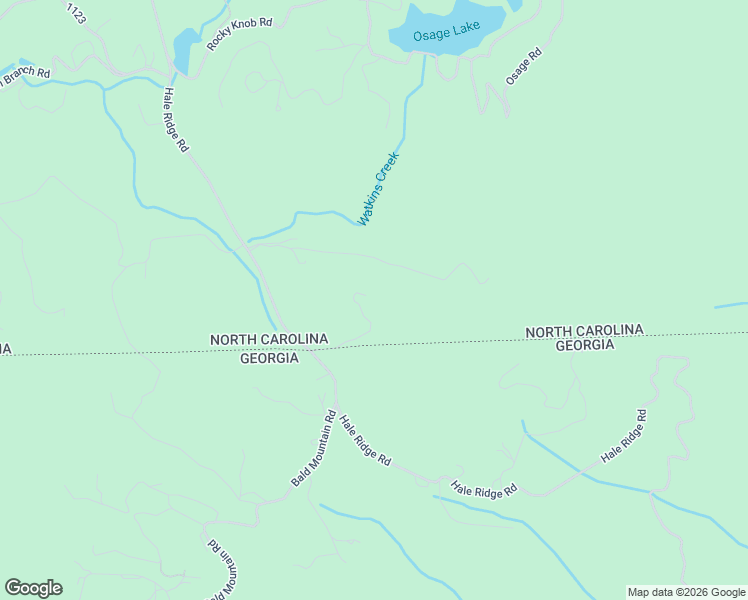 map of restaurants, bars, coffee shops, grocery stores, and more near 161 Commissioner Branch Road in Scaly Mountain