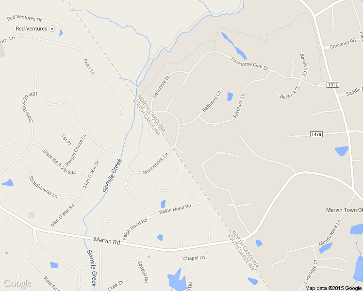 map of restaurants, bars, coffee shops, grocery stores, and more near 1001 Medinah Ct in Waxhaw