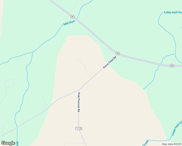 map of restaurants, bars, coffee shops, grocery stores, and more near 1661-1773 Davis Field Road in Pollocksville