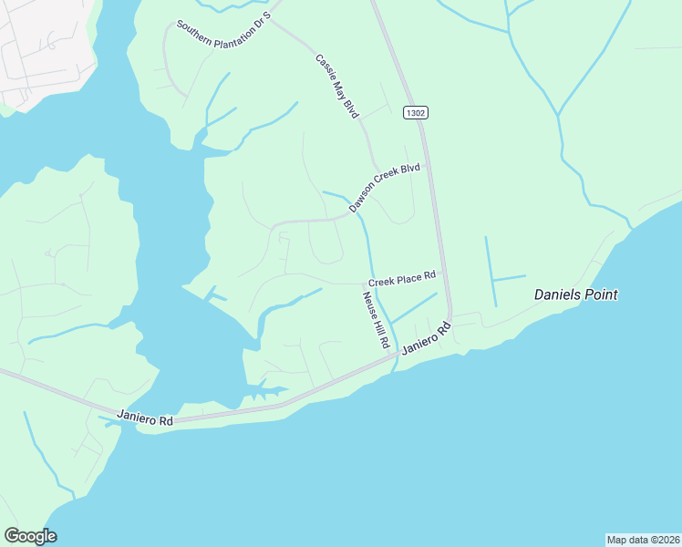 map of restaurants, bars, coffee shops, grocery stores, and more near 127 Corrolla Loop Road in Oriental