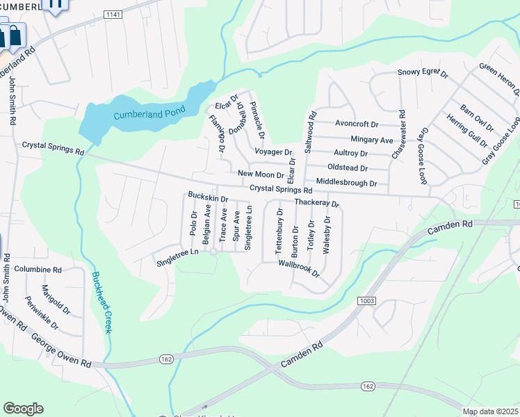 map of restaurants, bars, coffee shops, grocery stores, and more near 5524 Thackeray Drive in Fayetteville