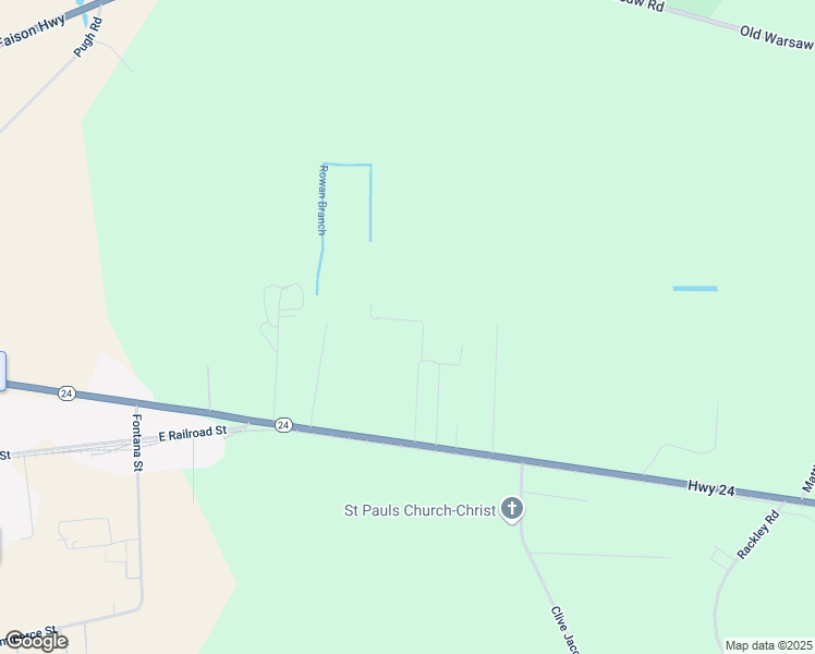 map of restaurants, bars, coffee shops, grocery stores, and more near 100 Plum Lane in Clinton