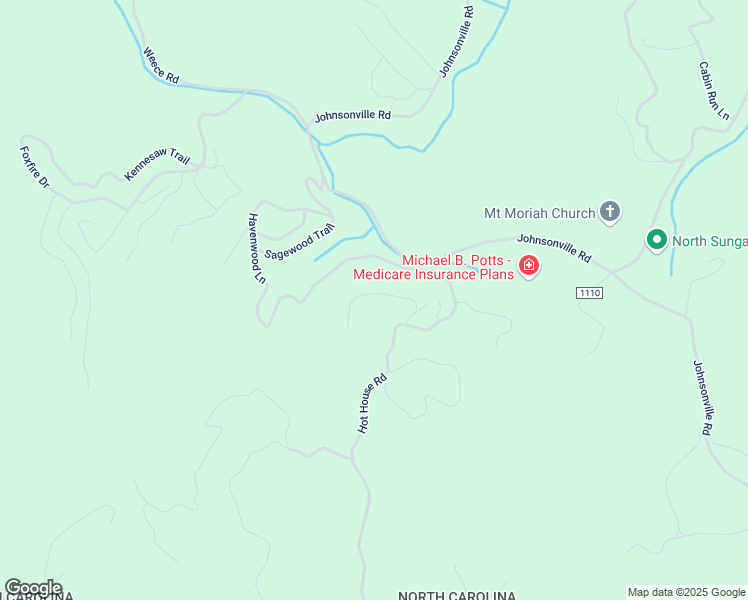 map of restaurants, bars, coffee shops, grocery stores, and more near 210 Gentle Fawn Lane in Murphy