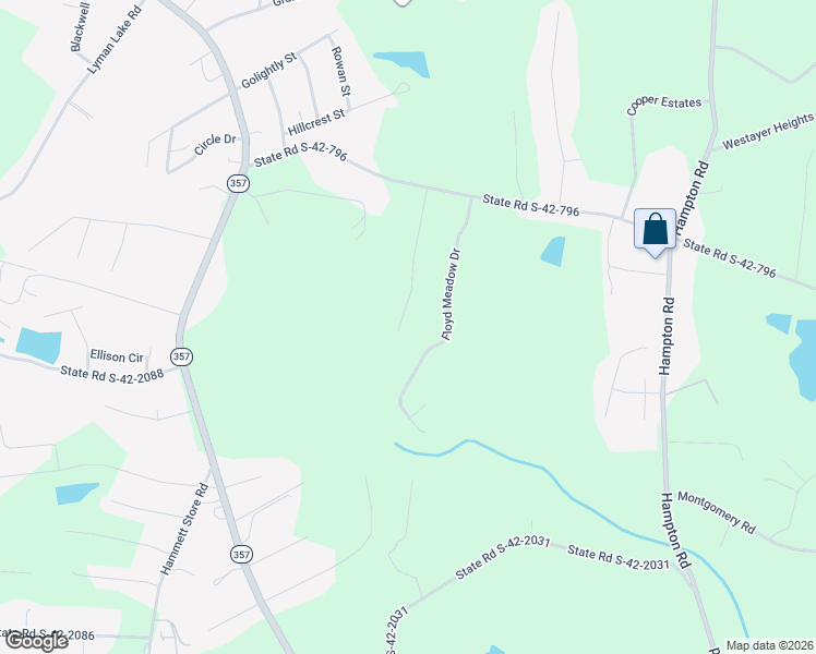 map of restaurants, bars, coffee shops, grocery stores, and more near 408 Lyles Farm Court in Inman