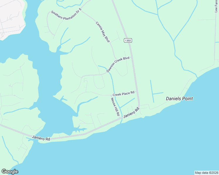 map of restaurants, bars, coffee shops, grocery stores, and more near 103 Corolla Loop Road in Oriental