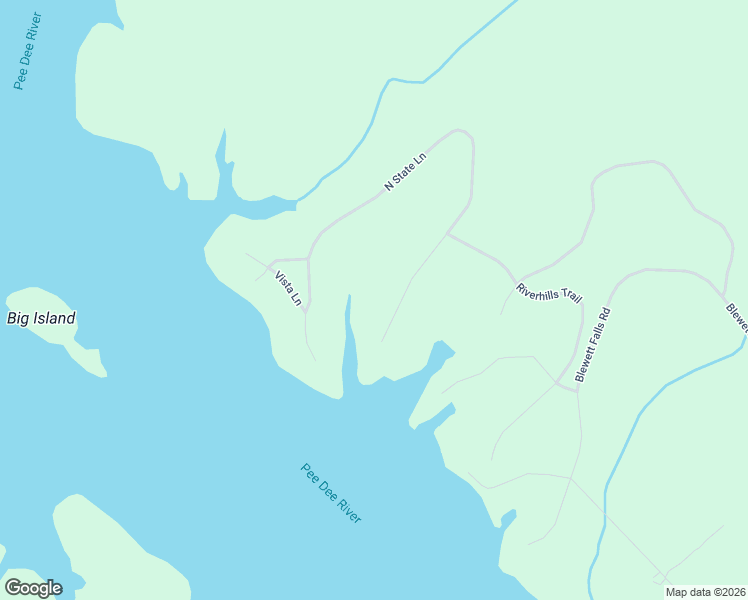 map of restaurants, bars, coffee shops, grocery stores, and more near 117 North State Lane in Rockingham