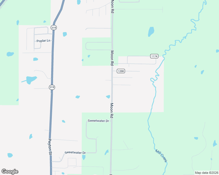 map of restaurants, bars, coffee shops, grocery stores, and more near 830 Moon Road in Ward