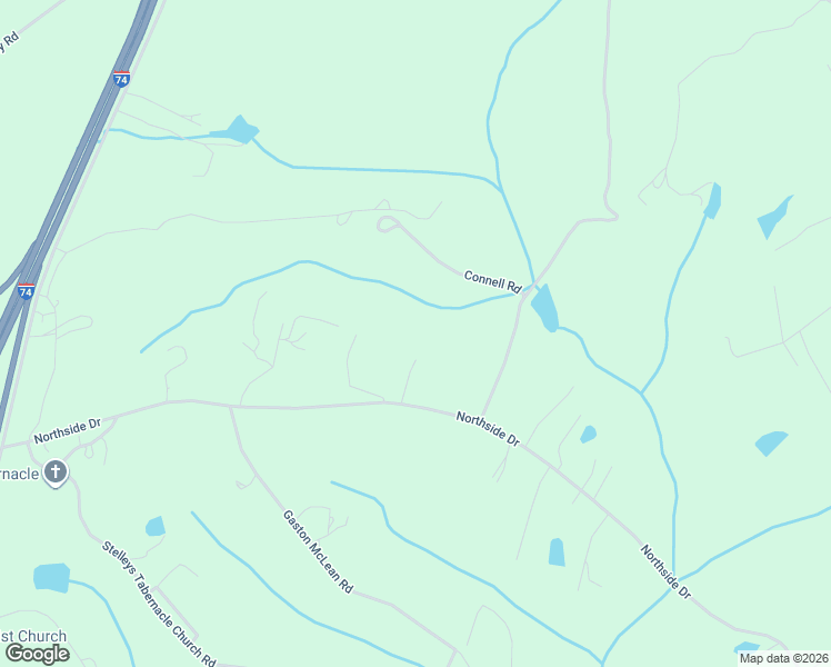 map of restaurants, bars, coffee shops, grocery stores, and more near 289 Northside Drive in Rockingham