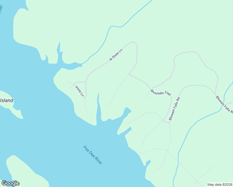 map of restaurants, bars, coffee shops, grocery stores, and more near 122 North State Lane in Rockingham