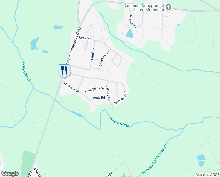 map of restaurants, bars, coffee shops, grocery stores, and more near 113 Leisure Ln in Spartanburg