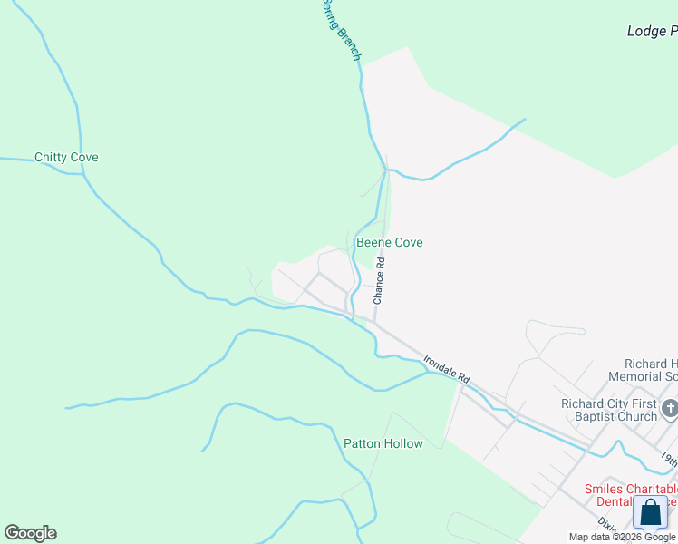 map of restaurants, bars, coffee shops, grocery stores, and more near 150 Berryhill Road in South Pittsburg