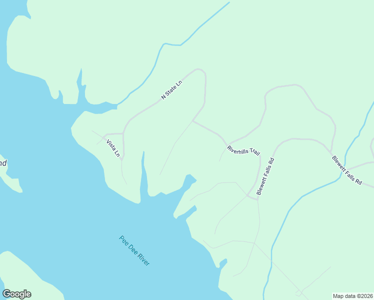 map of restaurants, bars, coffee shops, grocery stores, and more near 132 North State Lane in Rockingham