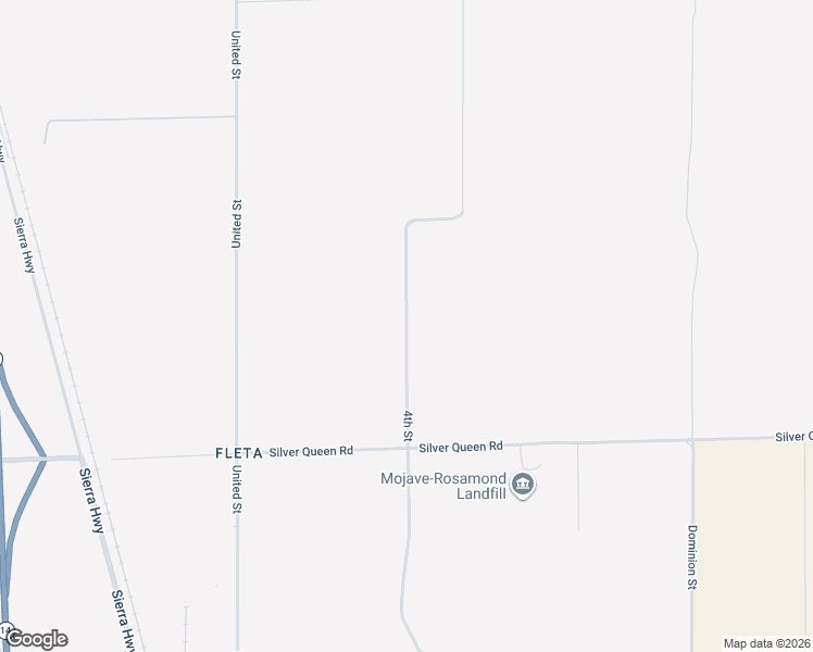 map of restaurants, bars, coffee shops, grocery stores, and more near 4th Street in Mojave