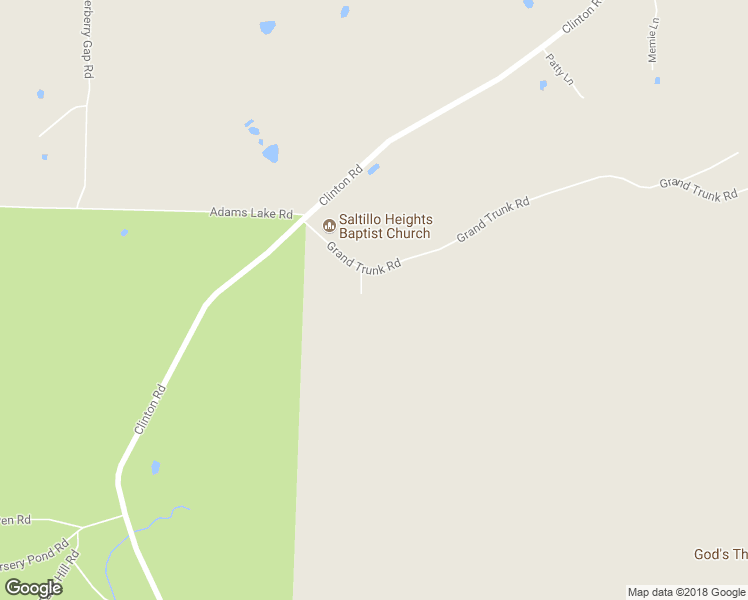 map of restaurants, bars, coffee shops, grocery stores, and more near 18 Grand Trunk Road in Conway