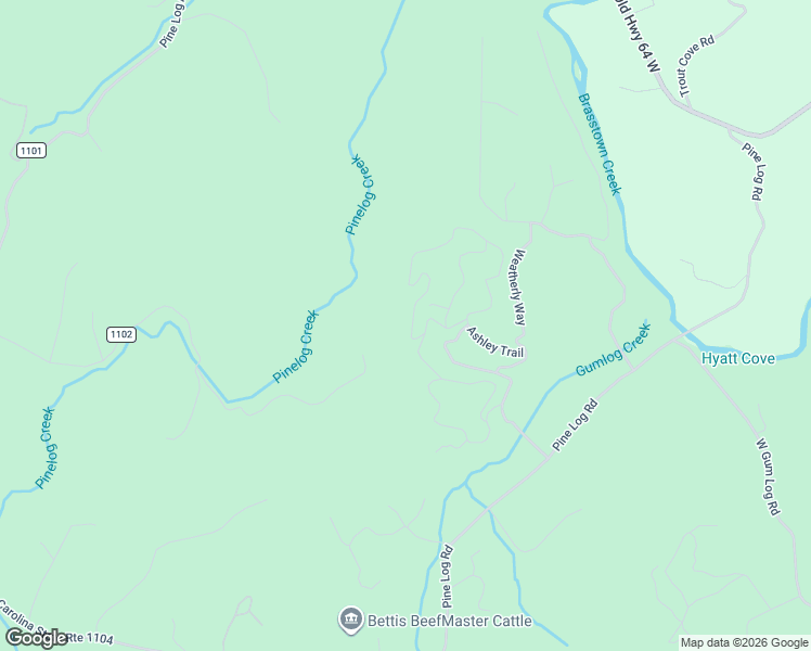 map of restaurants, bars, coffee shops, grocery stores, and more near 329 Willow Ridge in Warne