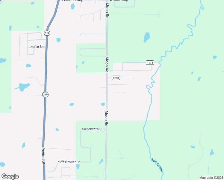 map of restaurants, bars, coffee shops, grocery stores, and more near 14 Mill Creek Drive in Ward