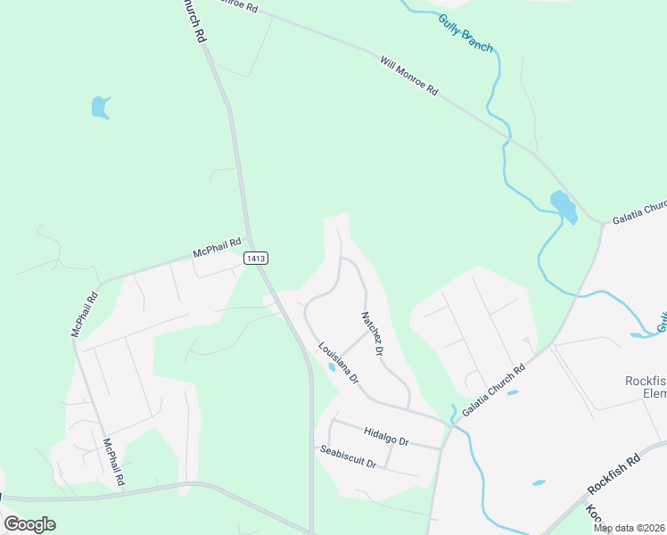 map of restaurants, bars, coffee shops, grocery stores, and more near 817 Louisiana Drive in Raeford