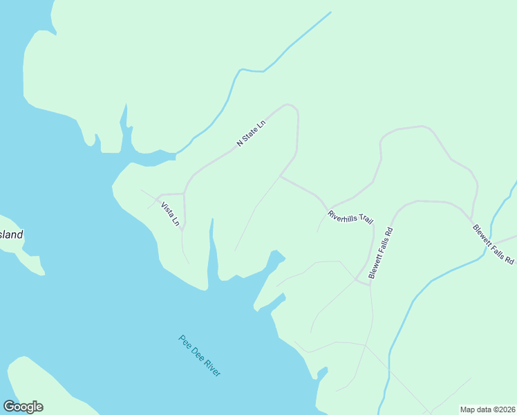 map of restaurants, bars, coffee shops, grocery stores, and more near 132 North State Lane in Rockingham