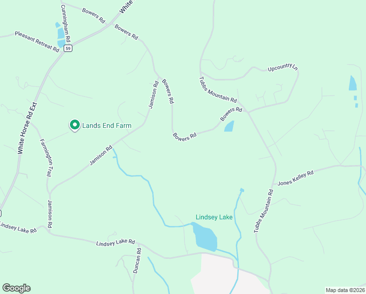 map of restaurants, bars, coffee shops, grocery stores, and more near 399 Bowers Road in Travelers Rest