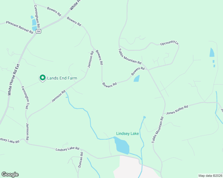 map of restaurants, bars, coffee shops, grocery stores, and more near 399 Bowers Road in Travelers Rest