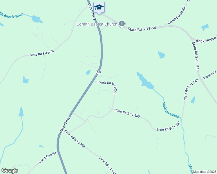 map of restaurants, bars, coffee shops, grocery stores, and more near 140-170 County Road S-11-248 in Gaffney