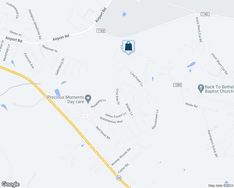 map of restaurants, bars, coffee shops, grocery stores, and more near 4923 Cruz Bay Drive in Monroe