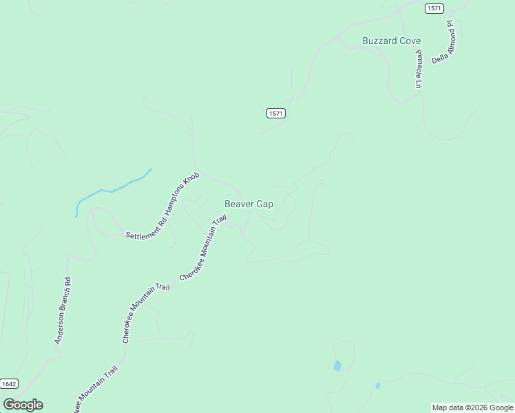 map of restaurants, bars, coffee shops, grocery stores, and more near 26 Beaver Gap Road in Murphy