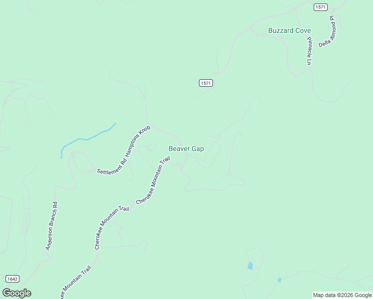 map of restaurants, bars, coffee shops, grocery stores, and more near 26 Beaver Gap Road in Murphy