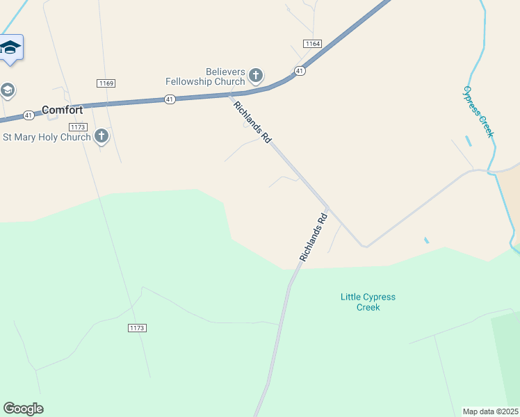 map of restaurants, bars, coffee shops, grocery stores, and more near 278 Richlands Road in Trenton