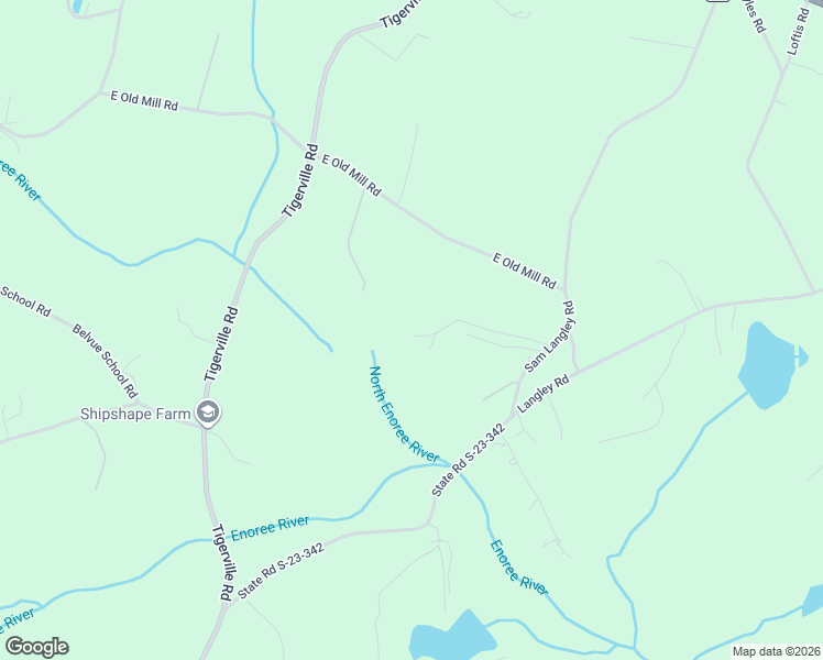 map of restaurants, bars, coffee shops, grocery stores, and more near 125 Sam Langley Road in Travelers Rest