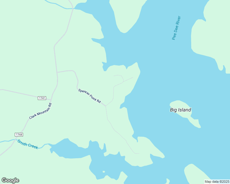 map of restaurants, bars, coffee shops, grocery stores, and more near 92 Buffalo Bay Drive in Lilesville