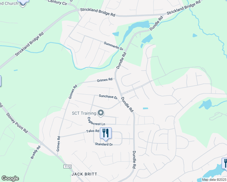 map of restaurants, bars, coffee shops, grocery stores, and more near 3701 Lockerbie Court in Fayetteville