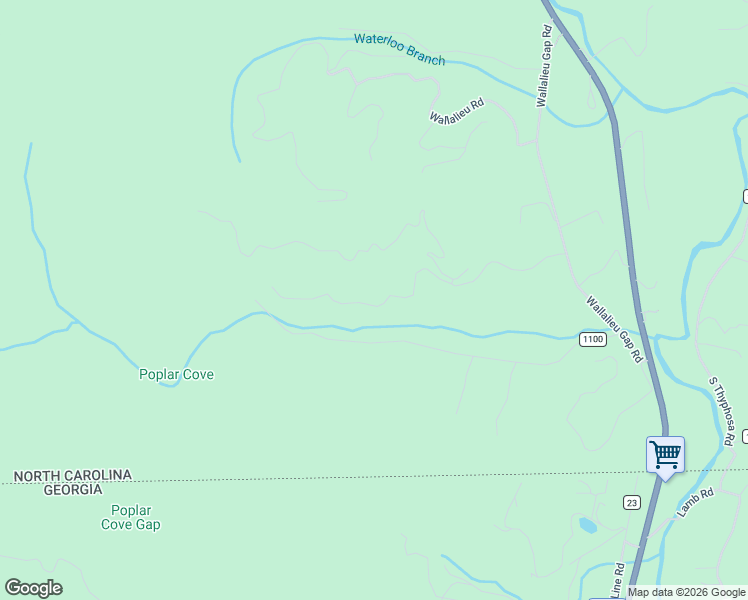 map of restaurants, bars, coffee shops, grocery stores, and more near 200 Laurel Falls Road in Macon