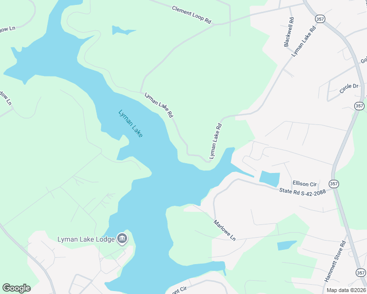 map of restaurants, bars, coffee shops, grocery stores, and more near 221 Lyman Lake Road in Lyman