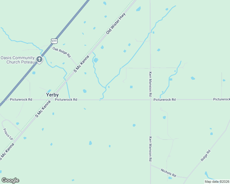 map of restaurants, bars, coffee shops, grocery stores, and more near 23340 Picturerock Road in Poteau