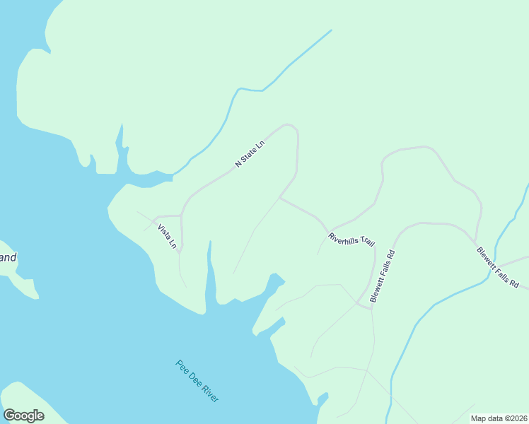 map of restaurants, bars, coffee shops, grocery stores, and more near 147 North State Lane in Rockingham