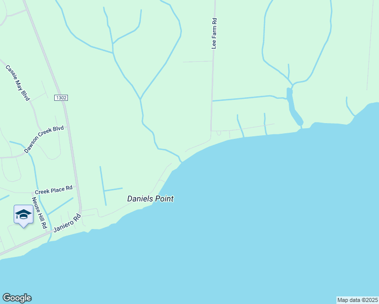 map of restaurants, bars, coffee shops, grocery stores, and more near 1101 Lee Farm Road in Oriental