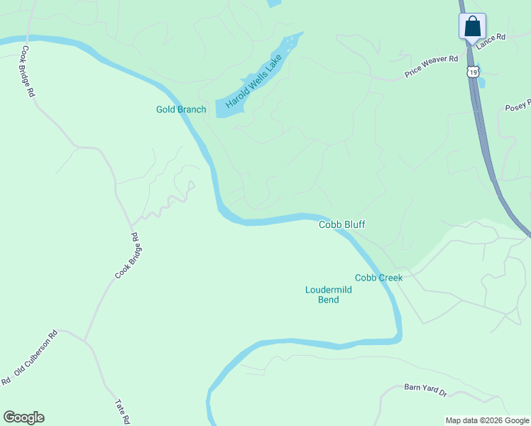 map of restaurants, bars, coffee shops, grocery stores, and more near 412 Evans Hollow in Murphy