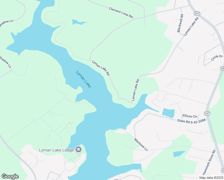 map of restaurants, bars, coffee shops, grocery stores, and more near 225 Lyman Lake Road in Lyman