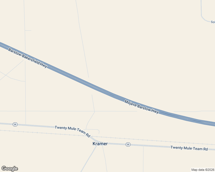 map of restaurants, bars, coffee shops, grocery stores, and more near Kramer Station Road in Boron