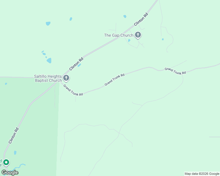 map of restaurants, bars, coffee shops, grocery stores, and more near 38 Grand Trunk Road in Conway