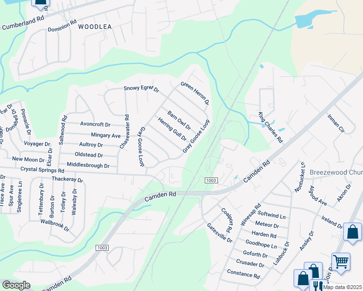 map of restaurants, bars, coffee shops, grocery stores, and more near 1208 Chimney Swift Drive in Fayetteville