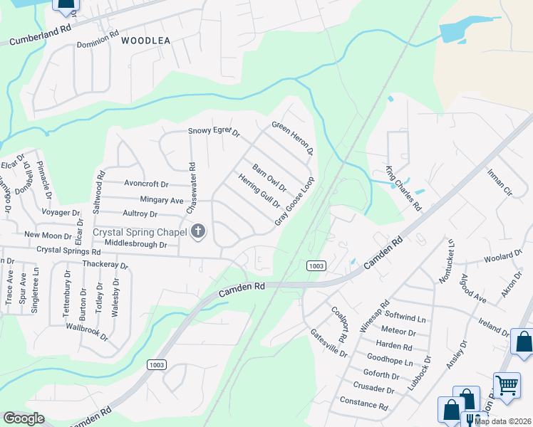 map of restaurants, bars, coffee shops, grocery stores, and more near in Fayetteville
