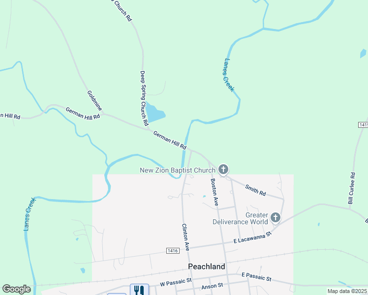 map of restaurants, bars, coffee shops, grocery stores, and more near 703 Boston Avenue in Peachland