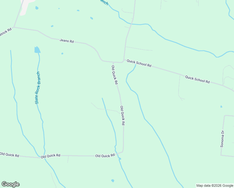 map of restaurants, bars, coffee shops, grocery stores, and more near 194 Old Quick Road in Fayetteville