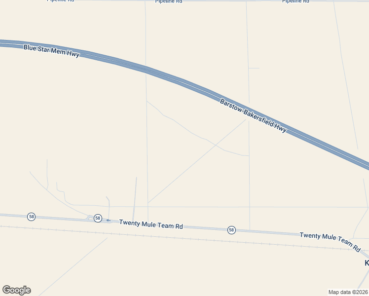 map of restaurants, bars, coffee shops, grocery stores, and more near Castle Road in Boron