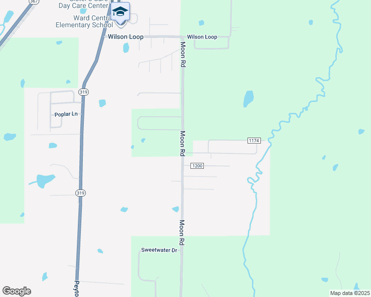 map of restaurants, bars, coffee shops, grocery stores, and more near 1085 Moon Road in Ward