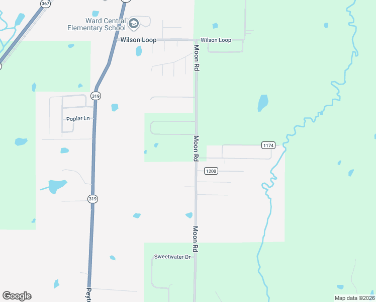 map of restaurants, bars, coffee shops, grocery stores, and more near 930 Moon Road in Ward