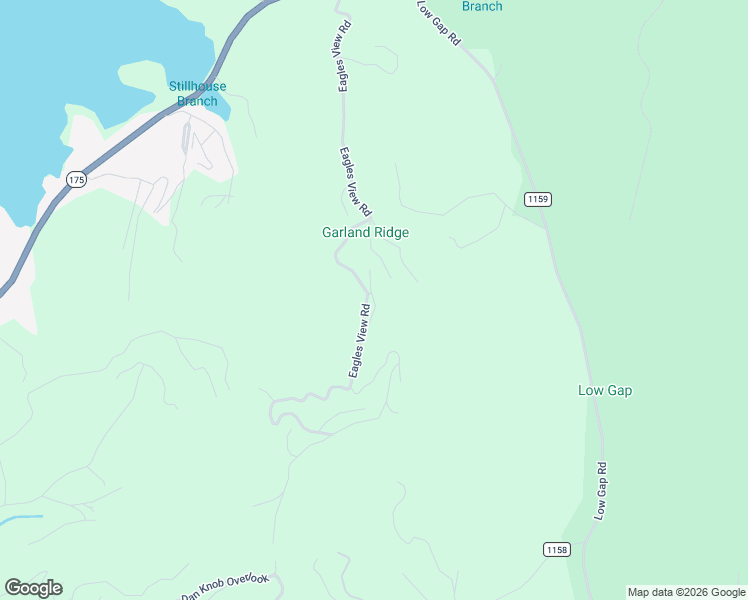 map of restaurants, bars, coffee shops, grocery stores, and more near 111 Eagles View Drive in Hayesville