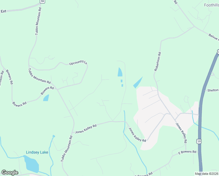 map of restaurants, bars, coffee shops, grocery stores, and more near 25 Camp Road in Travelers Rest